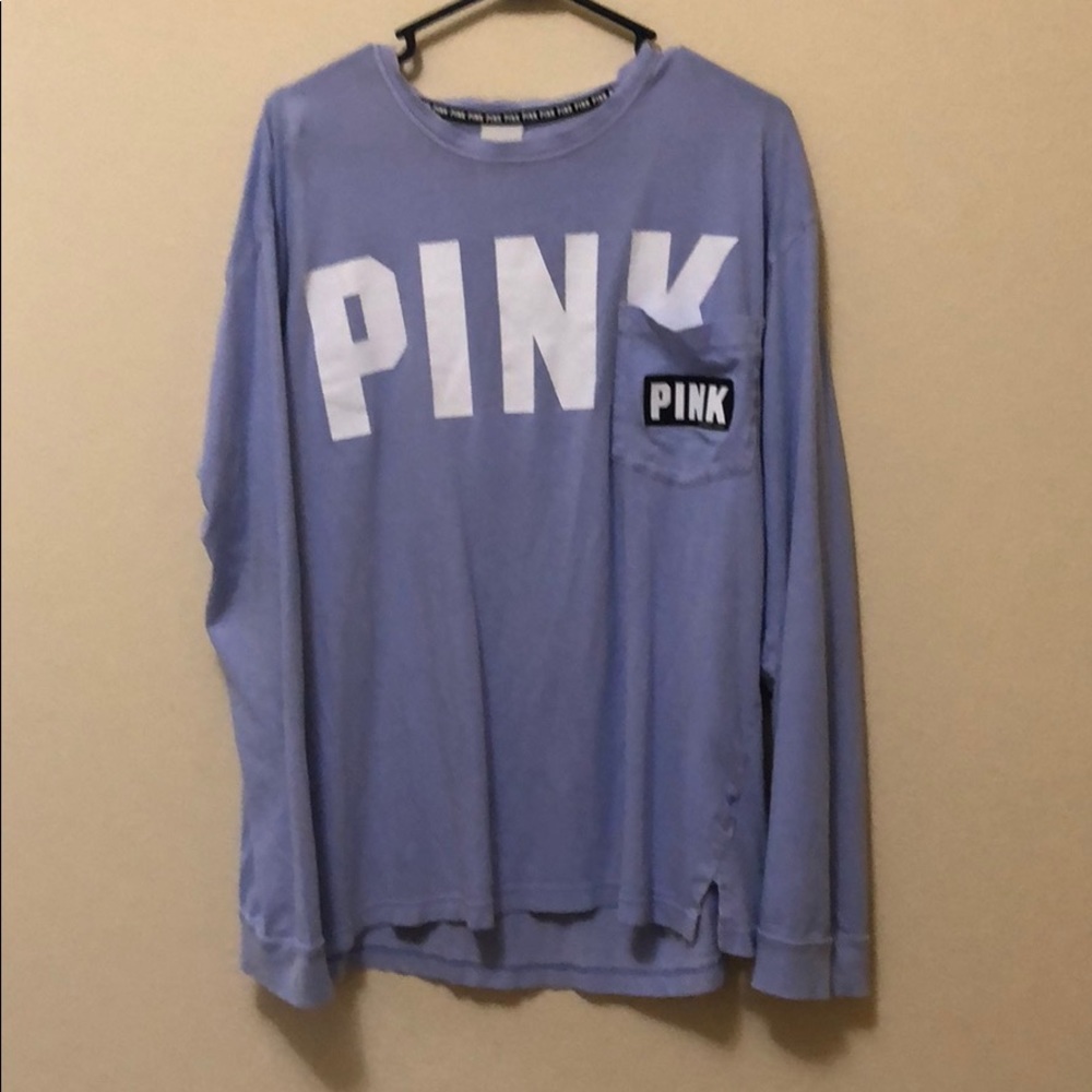 Long sleeve purple shirt